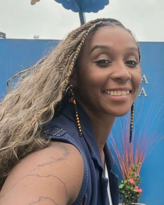Profissional da equipe do Integrando que atua no Festival Favela Cria (1 de 9)