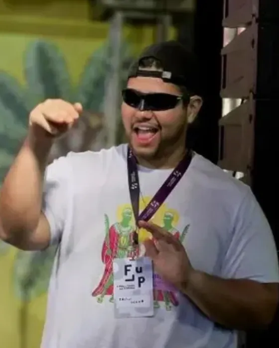 Profissional da equipe do Integrando que atua no Festival Favela Cria (9 de 9)